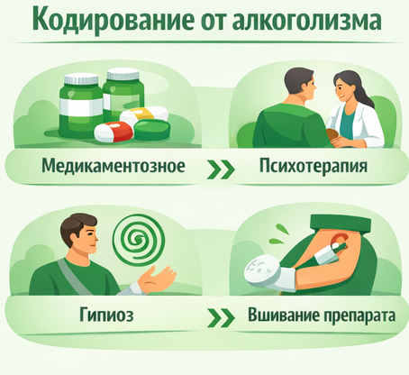 кодирование от алкоголизма во Льгове Санати